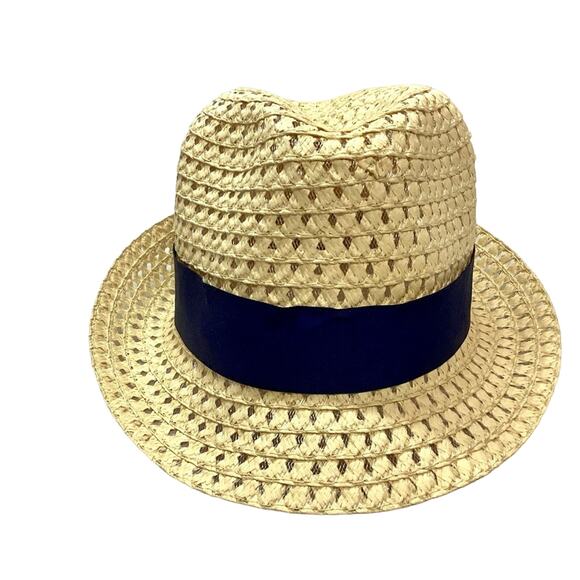 Paper Straw Trilby Hat - Picture 5 of 6